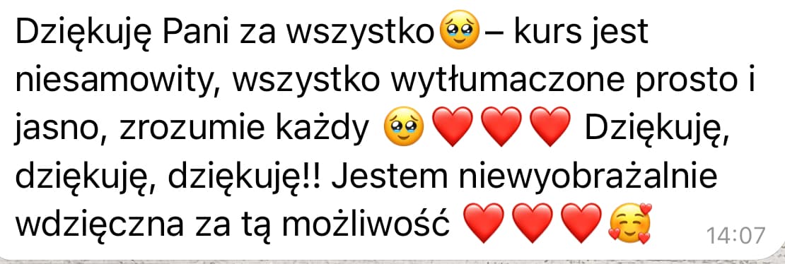 Rezultat uczennicy – bento tort