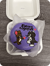 Rezultat uczennicy – bento tort