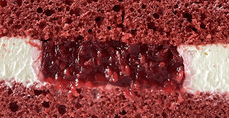 Bento tort Red Velvet – efekt końcowy kursu